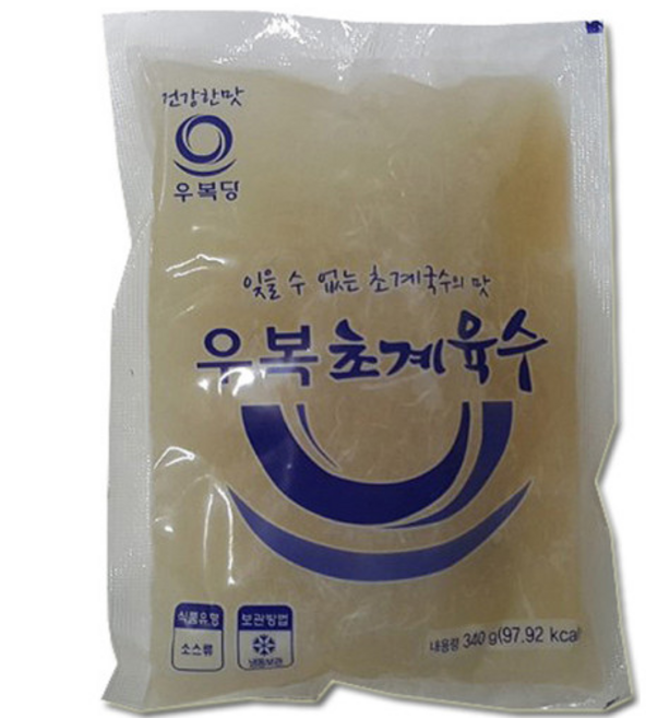 우복초계육수 340g x 25개 / 식품제조유통 우복당대리점 (종이포장), 1박스