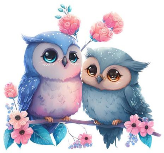 주방시트지 타일 현관 포인트 부엉이 새 벽 스티커 욕실 변기 이동식 홈 장식 침실 거실 M414 커플, 25) M414-E - 35cm(13.77 inch)