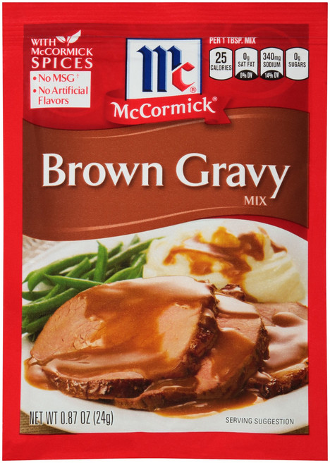 맥코믹 브라운 그레이비 믹스, 24g, 1개