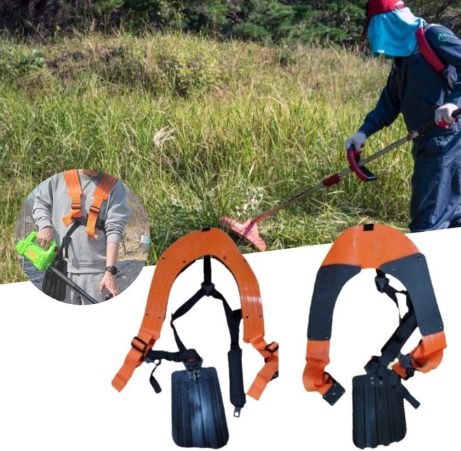 잡초제거 전동 제초기 멜빵 무선예초기 하네스 국내산, 어깨벨트, 1개