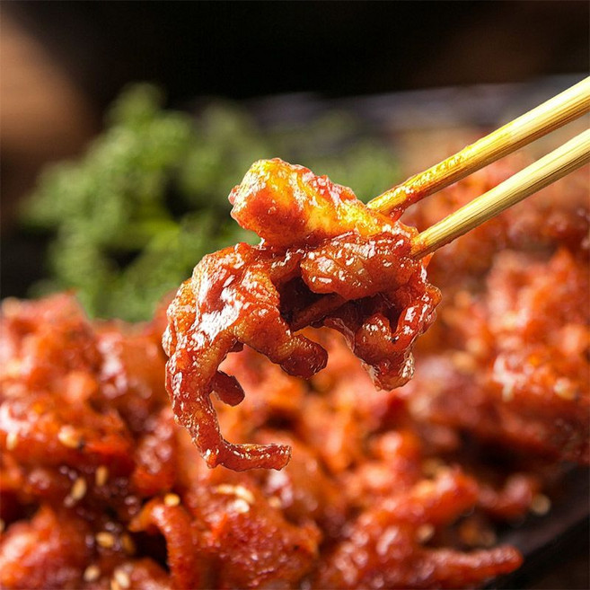 직화 무뼈 불닭발, 8개, 160g