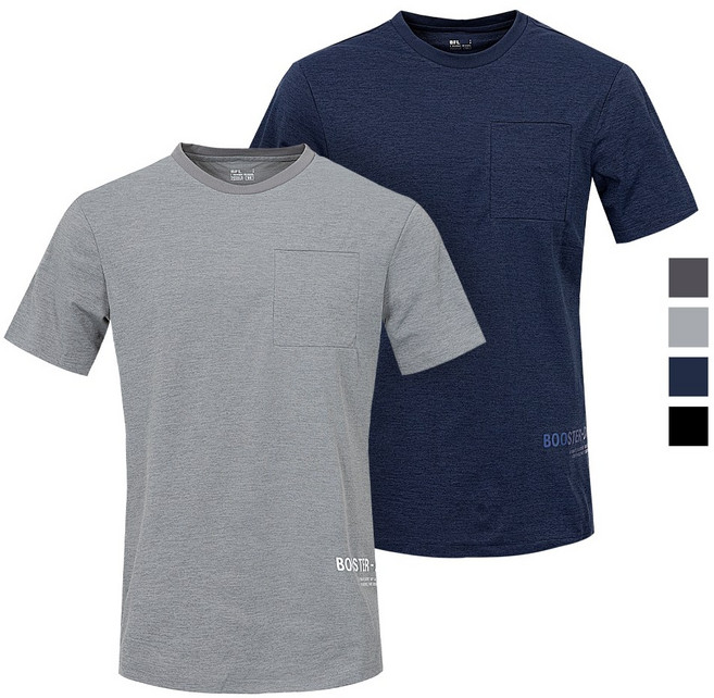 제로다몰 남자 기능성 라운드티셔츠 냉감 아이스쿨 언더레이어 이너티셔츠 여름용