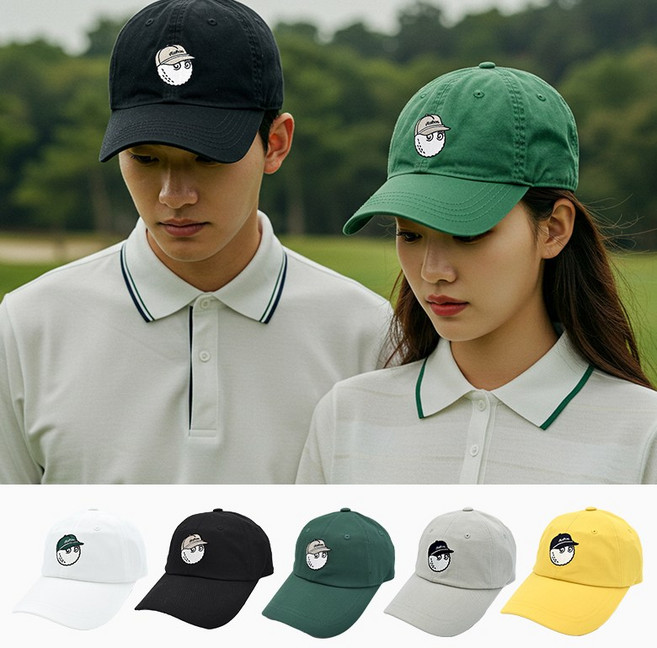 백화점/25년신상품 말본 골프 모자 볼캡 베이직 버킷 캡 남성 여성+쇼핑백