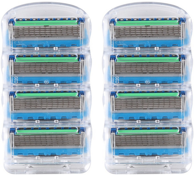 퓨전 매뉴얼 질레트 호환용 면도날, 4개입, 2개