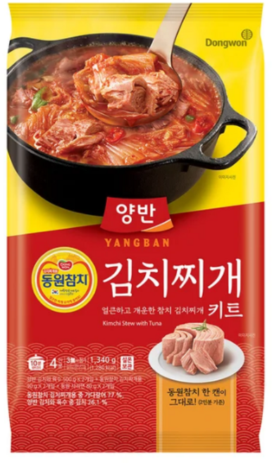 양반 동원참치 김치찌개 1340g, 1개, 1.34kg