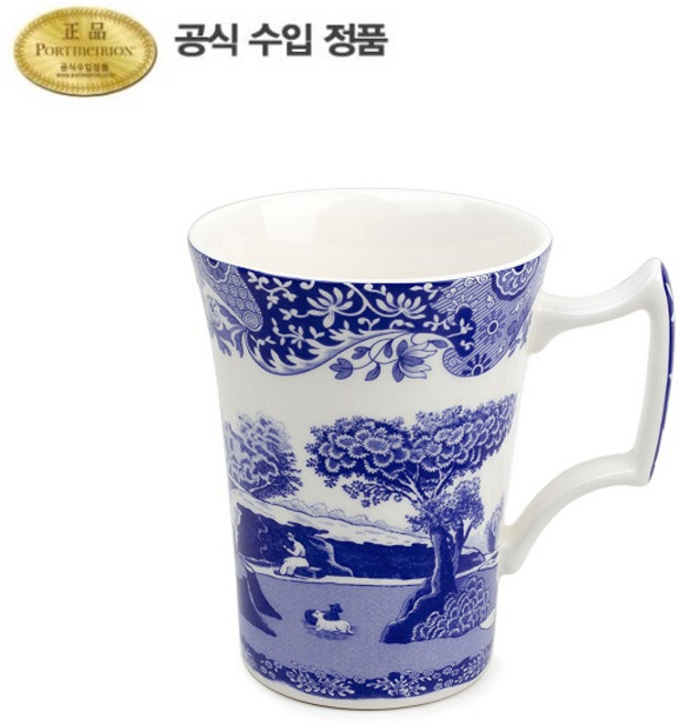 [포트메리온]블루 이탈리안 머그 0.28L 1p, 1개