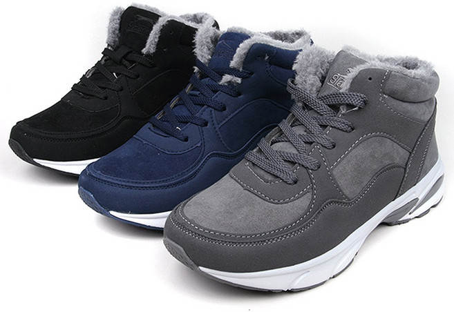 가벼운운동화 따뜻한털운동화 하이탑슈즈 방한슈즈m