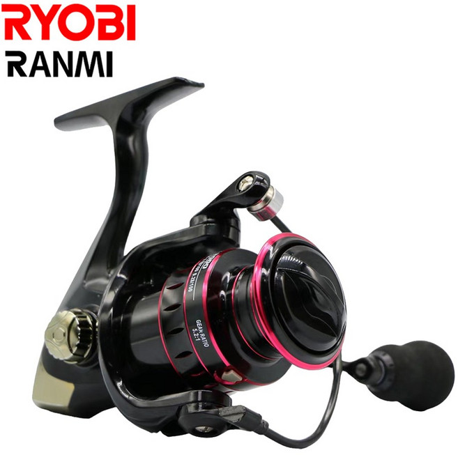 RYOBI RANMI 스피닝 낚시 릴 담수 및 해수 낚시 릴 더 빠른 라인 검색 편조 준비 스풀, 3000