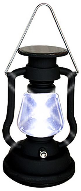 도매짱 자가발전+태양열 충전 LED 랜턴 캠핑용 램프 손전등 후레쉬 라이트, 블랙, 1개