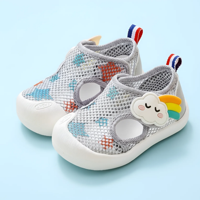 유아 키즈 메쉬 운동화 여름 신발 샌들 벨크로 아쿠아슈즈 슬립온