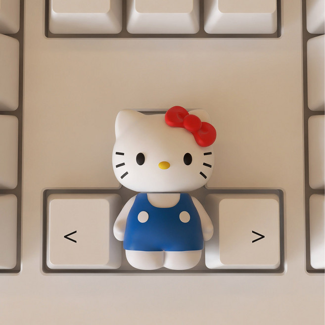 칠초 캐릭터 키캡 커스텀 데스크테리어 포켓몬 키티 짱구 맹구 키캡, -