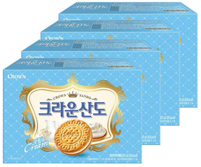산도 스윗밀크 323g 4개