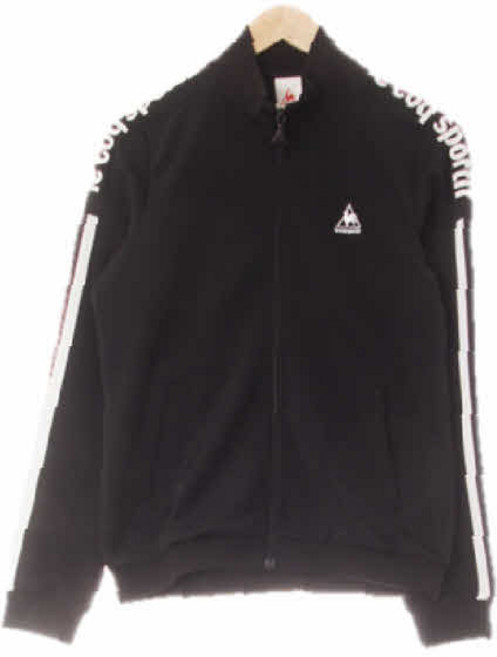 6347 르꼬끄스포츠 블랙 어깨로고이선저지 [S]