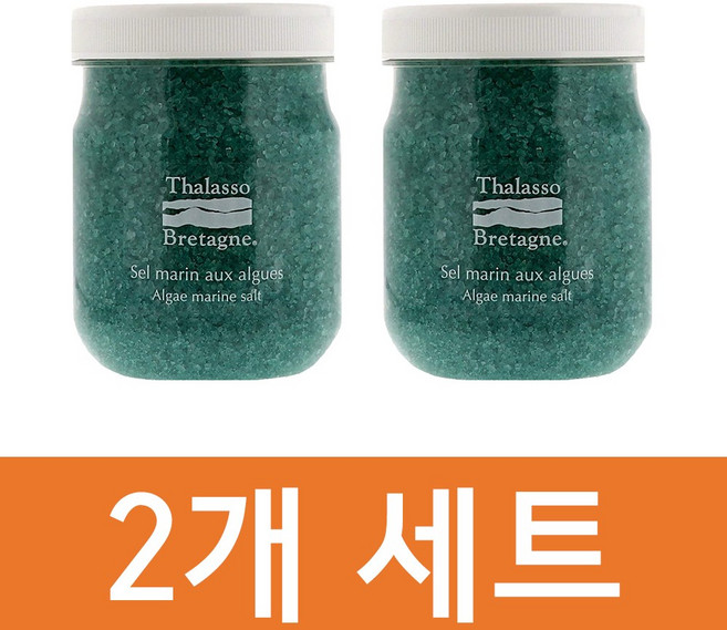 Thalasso Breragne 탈라 소 드 브르타뉴 조치 아루구 마린 소금 850g 2개세트