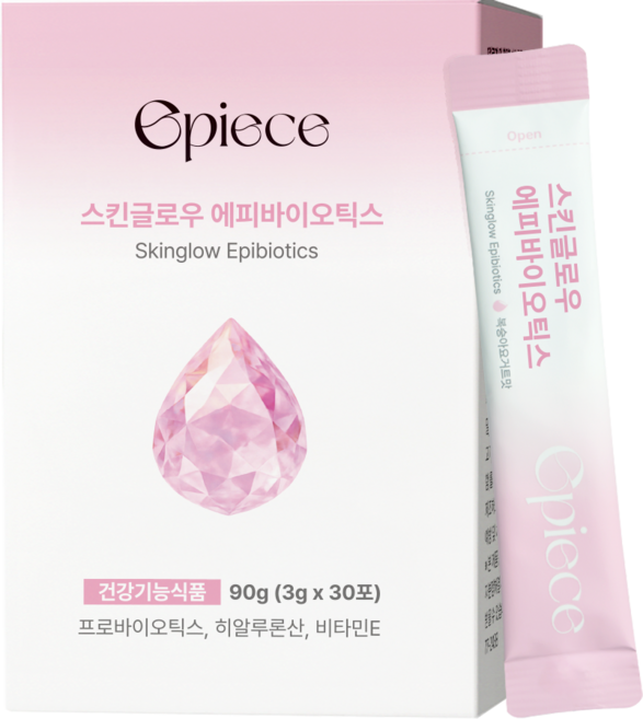 에피스 스킨글로우 에피바이오틱스, 1박스, 30회분