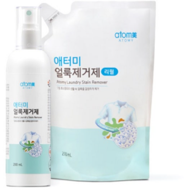 애터미 얼룩제거제200ml+리필1개, 1개, 200ml