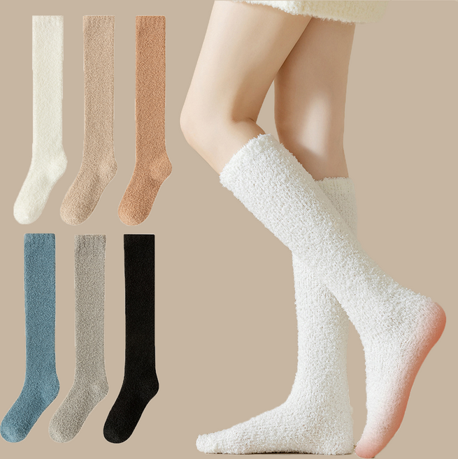 베네피온 여성 롱수면양말 무압박 임산부 수면양말 3켤레