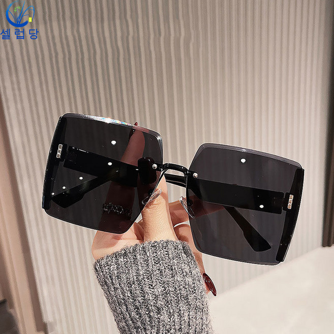 셀럽당 차색 선글라스 여 선글라스 고급스러움 드라이빙 전용 날씬해 보이다