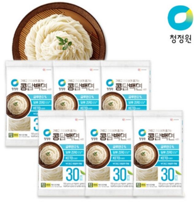 대상 청정원 콩담백면 사리 150g, 1개, 5g