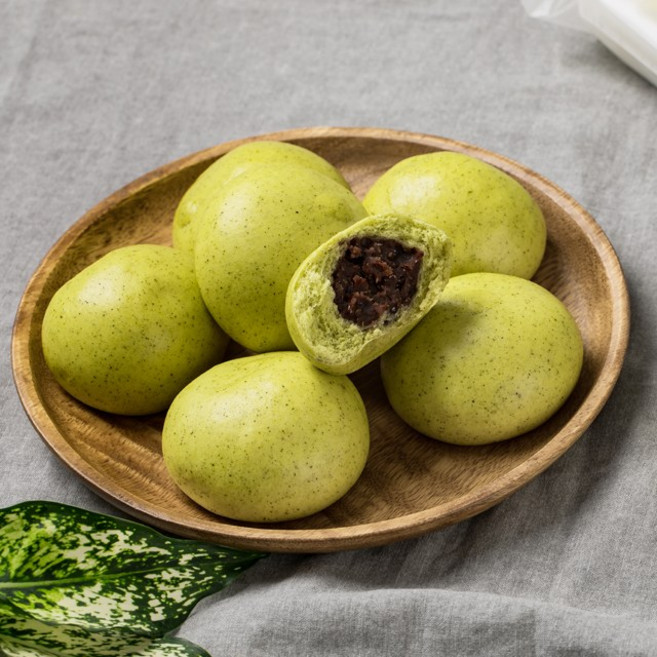 곰취찐빵, 3개, 700g