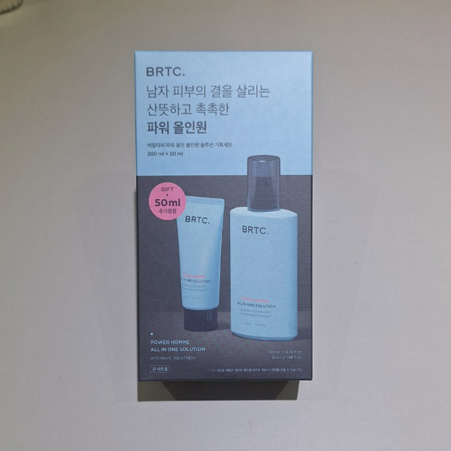 BRTC 파워 옴므 올인원 솔루션 200ml (+50ml ), 1세트