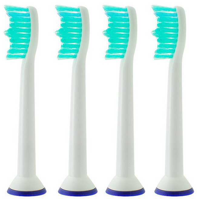 필립스 전용 전동칫솔 호환리필모 HX6930 HX6932 HX6950 호환 칫솔모, 4개