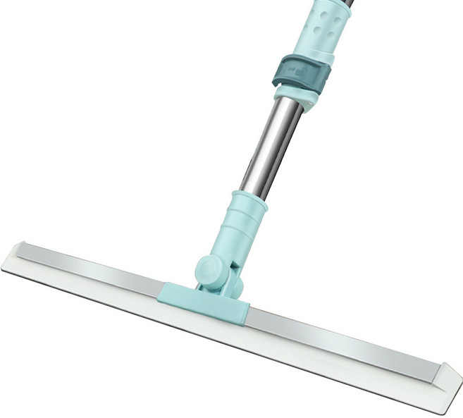 베라비타 회전식 물기 먼지 청소 실리콘 빗자루 스퀴지, 그린, 1개