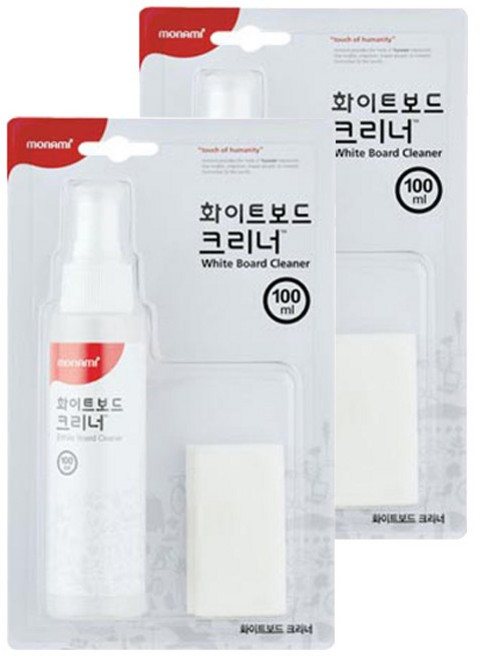 모나미 화이트보드 크리너 2p