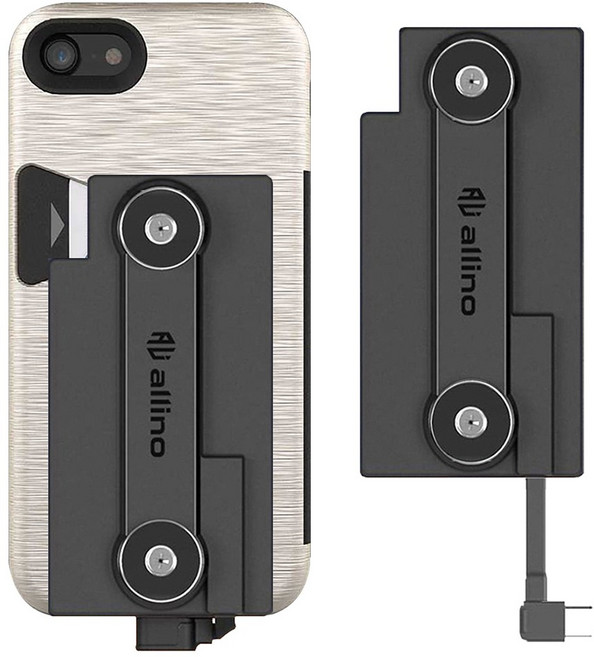 오토바이 배달대행 갤럭시 S20 FE G781 크레이지 범퍼케이스와 C타입 충전패드 패키지 자석거치대 부착 젠더 딱판 찍판, 골드