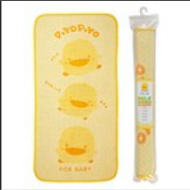 P.YO.YO 黃色小鴨亞草涼蓆 for BABY 涼爽透氣