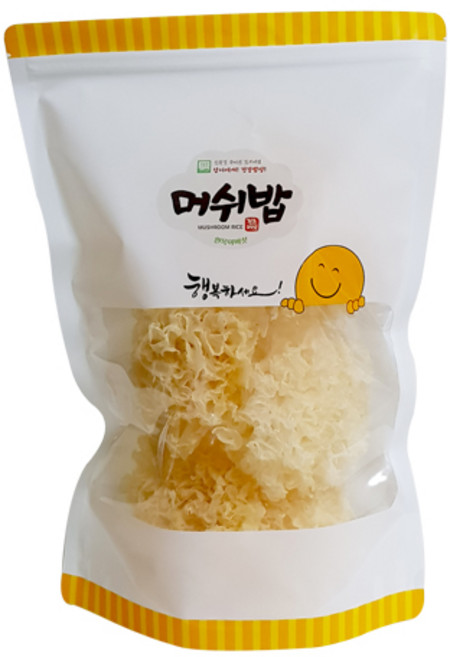 국내산 무농약 건조흰목이버섯, 1개, 100g, 옵션1