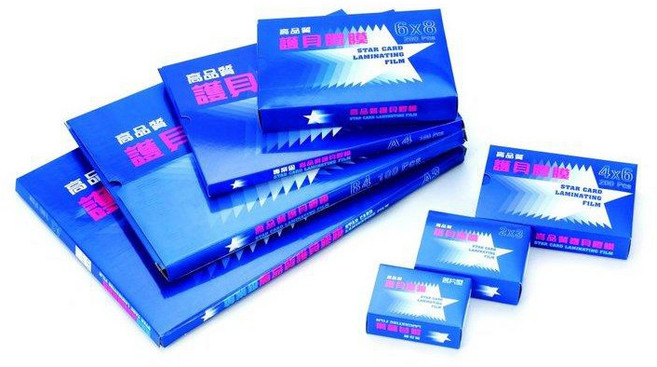 富福里 星卡 護貝膠膜 A3 100張/盒 80U, 1個