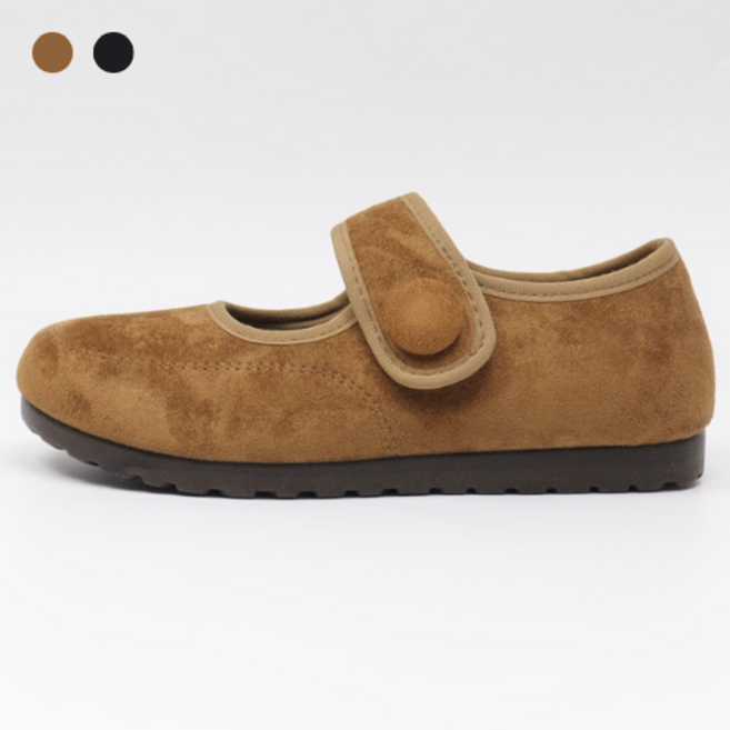 페조 여성 메리제인 털슈즈 따뜻한 겨울 단화 PZSL-GL0952