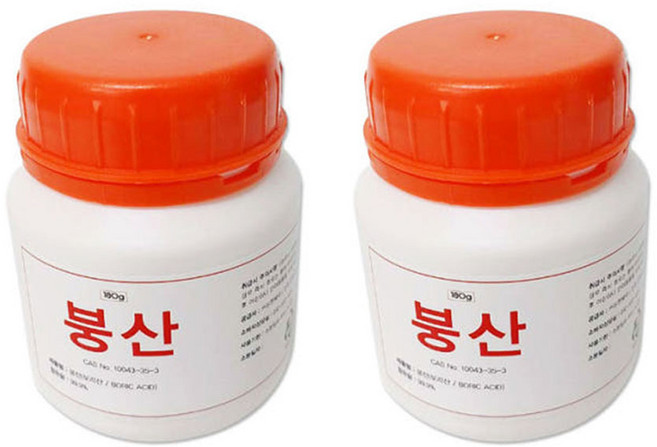 붕산 180g/살균소독 바퀴벌레퇴치 붕산가루, 1개입, 2개