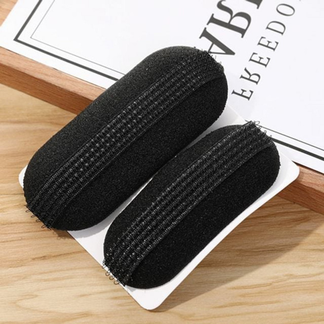 간편한 정수리 볼륨용 헤어뽕 윗머리 똑딱이 볼륨핀2P lys+4775xT