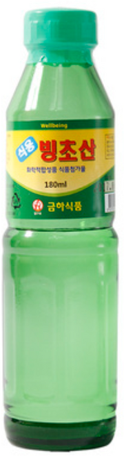 금하푸드 빙초산 180ml PET, 2개