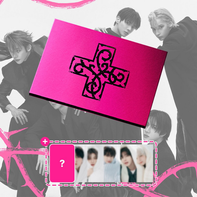 [사은품] 투모로우바이투게더 세븐스이어 TXT 7TH YEAR 가시덤불에 잠시 바람이 멈췄을 때 일반반, ANXIETY (핑크) + 사은품