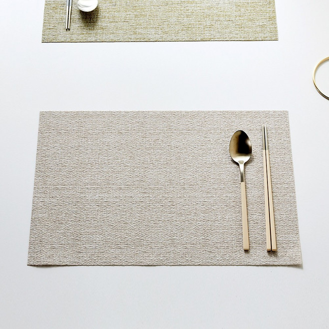 모던하우스 내추럴짜임 식탁매트 베이지 PL0322028, 단품, 단품, 1개