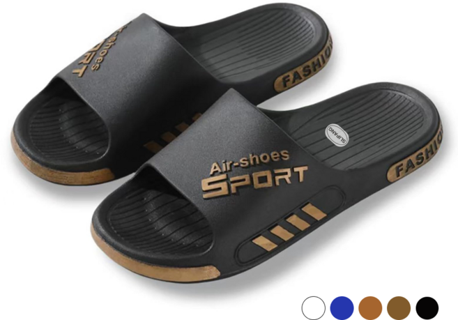 슬리팡 남녀공용 푹신한 슬리퍼 스포츠 샌들