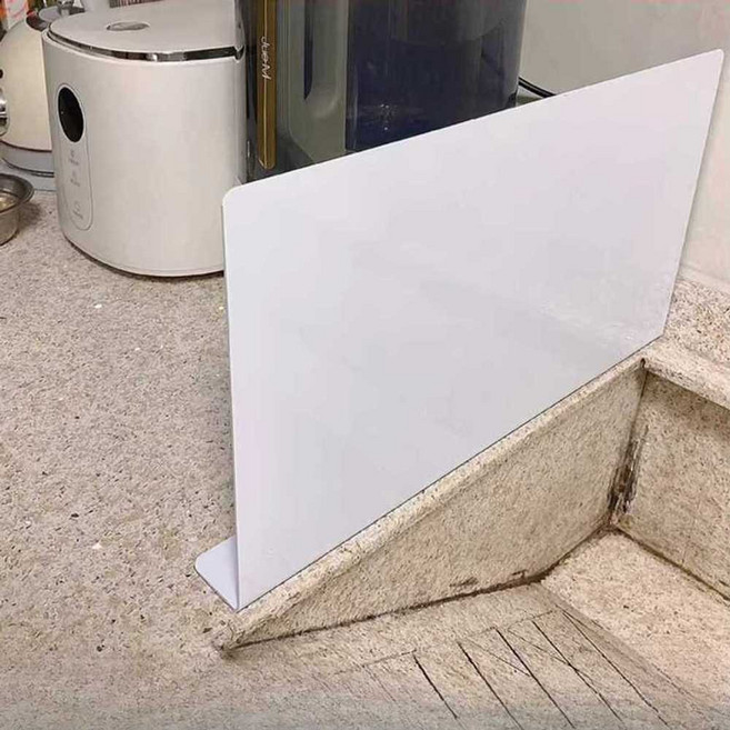 아일랜드식탁 가림막 공간분리 싱크대 주방 칸막이, 화이트 60x5x25cm