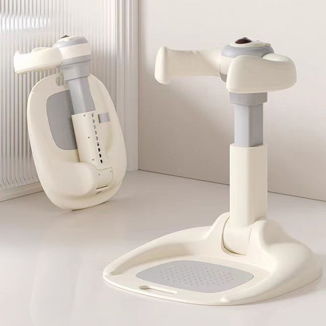 [베이비캠프]접이식 스탠딩 아기비대 -기저귀 교환대, 1개, 아이보리