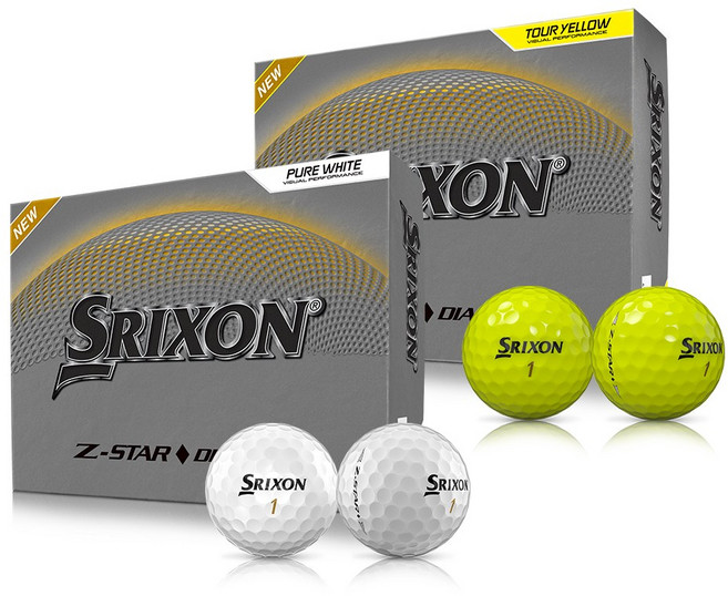 스릭슨 던롭 골프공 3피스 Z-STAR9 다이아몬드3, PUREWHITE, 1개
