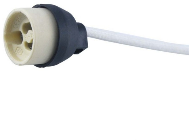 호환 4PCS 소켓 커넥터 어댑터 GU10 세라믹 LED/CFL/할로겐 램프 홀더 18CM, [01] 옵션1