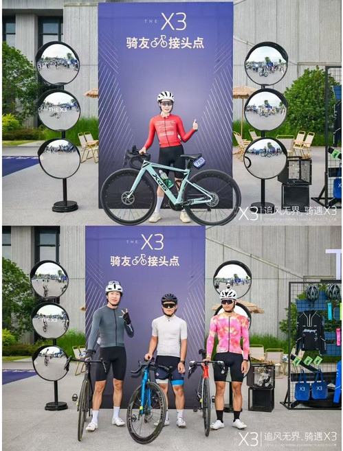 도로 반사경 지주 이동식 브라켓 원형 볼록거울 확인 스탠드 앙카식 코너 45cm 실내, 풀옵션 연락, 1개