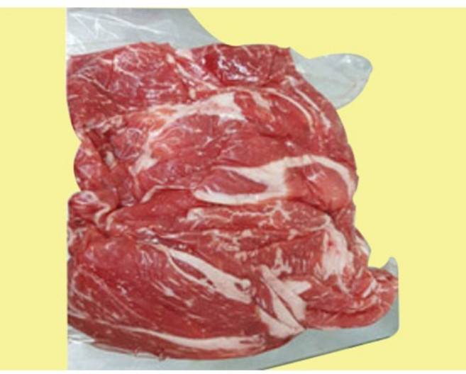 소볼라전각1kg 슬라이스2mm 소불고기용-수입산 양지머리 도매 원육, 1개