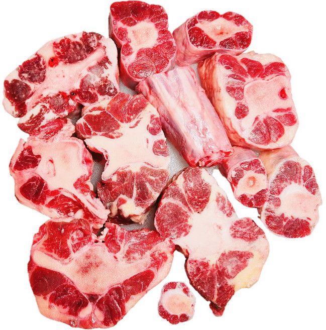 6위 - [행복미트] 호주산 소꼬리 알꼬리 꼬리 찜 곰탕용 1000g [당일발송], 1kg, 1개
