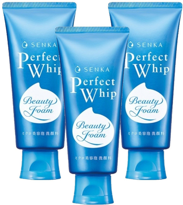 센카 퍼펙트 휩 페이셜 워시, 120g, 3개
