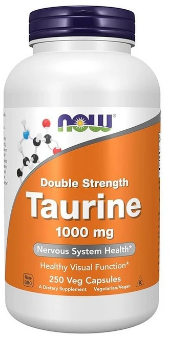 나우푸드 더블 스트렝스 타우린 1000mg 캡슐 250정, 1개 - 쿠팡