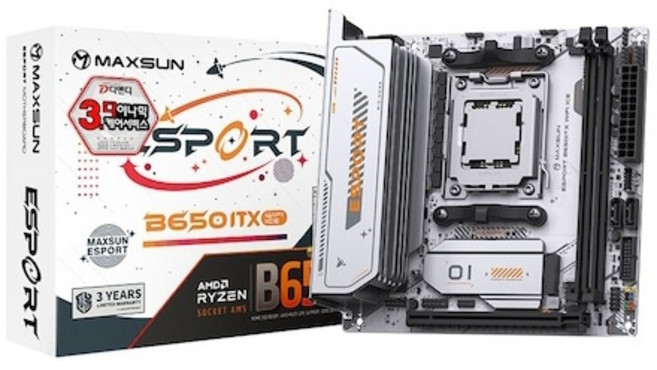 [MAXSUN] e스포츠 B650ITX WIFI ICE (AMD B650/M-iTX)