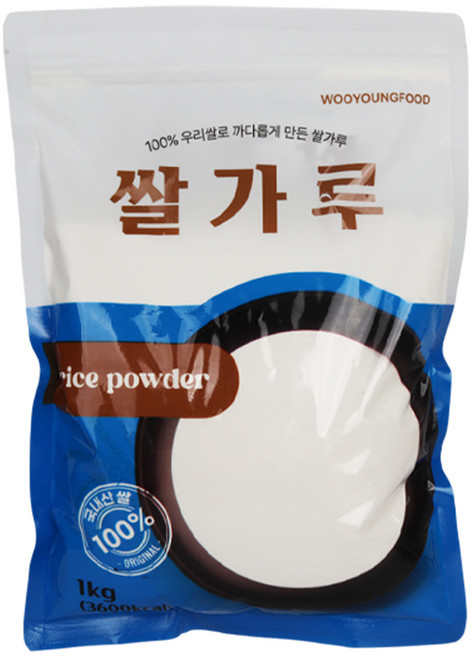 우영식품 쌀가루 1kg, 1개